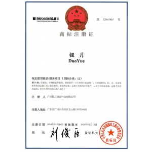商标注册证（第12类）